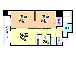 ノルテ1条通 3階/306