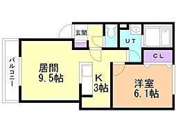 BRUN CUBEI 1階/102