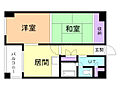 レジデンス五条4階4.5万円