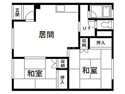 ミリオンベルA 2階