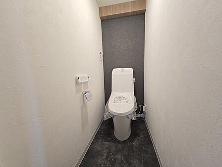 清潔感のあるトイレットルーム