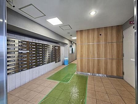 チラシなどのゴミはまったく落ちておらず、管理の良さがうかがえますね！