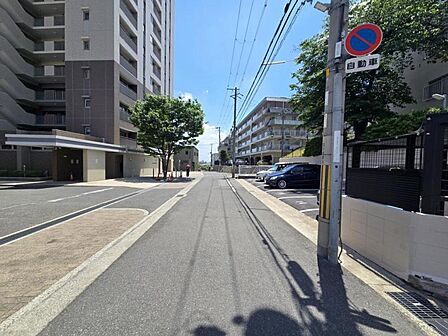 車通りの少ない立地で小さなお子様やご年配の方にも安心!