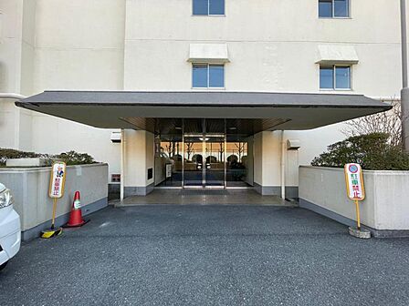 エントランスは、いつも綺麗にされてます!