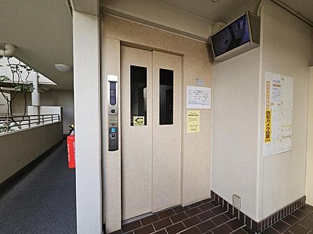 エレベーター付きなので重い荷物等もラクラク運べます!