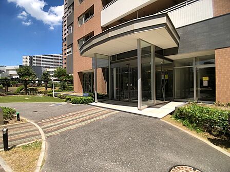 エントランスは、いつも綺麗にされてます!