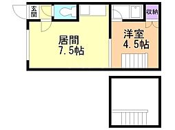 サンティアゴ 2階