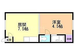 間取図画像 1DK