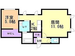 バス 道北バス末広1条2丁目下車 徒歩6分