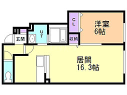 ラルジュメゾンII 1階/103