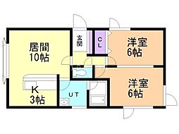 リヴェール 2階