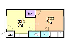 くりの木マンションI 1階