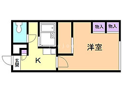 レオパレスミラクIII 1階/110