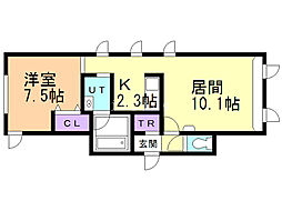 エメロウド C棟 2階