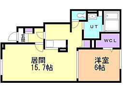 プリビエンテ 1階/103