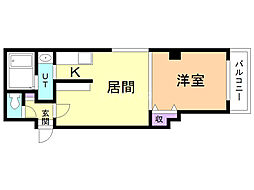 プチメゾン2・16 1LDKの間取図画像