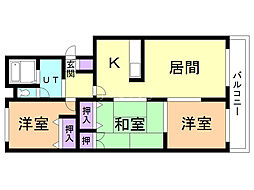 レジデンスすみのい 2階/202