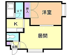 アパートメントリゲル 2階