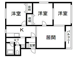 ロイヤルフローラ 1階/1-B
