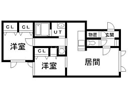 プチハウス 2階