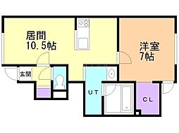 バス 道北バス永山2条21丁目下車 徒歩3分