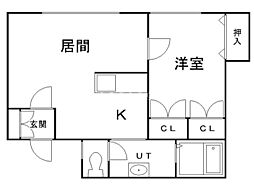 アルバーターIII 1階