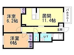 ジェルメスクエア 1階