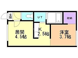 ベルルミエール 2階/205