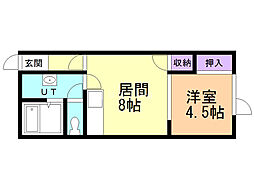 グランビューハイツ 1階