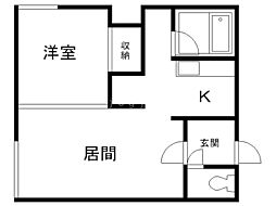 ハイツカワタ 2階