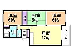 間取図画像 3LDK