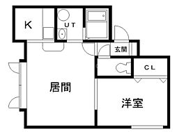 エリス　Ｅ棟 1階