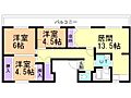 ビレッジハウス神楽岡1階5.1万円