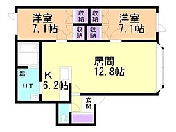ベルコート永山II 2階