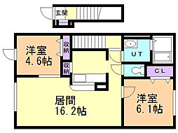 グランデコート 2階