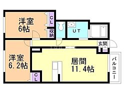 ポルト・ボヌール 1階