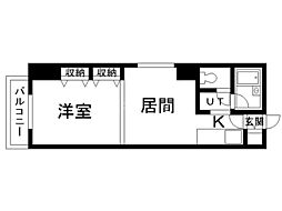 間取図画像 1DK