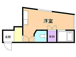 間取図画像 ワンルーム