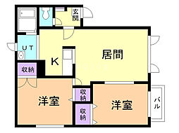 フロンテージB 2階