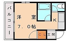 間取図画像 ワンルーム