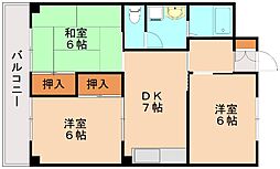 間取図画像 3DK