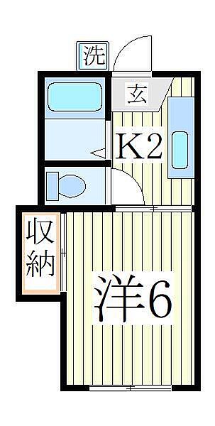 メゾンドイズミ ｜千葉県柏市泉町(賃貸アパート1K・2階・20.25㎡)の写真 その2