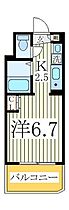 パティオ坂巻  ｜ 千葉県流山市東深井（賃貸マンション1R・2階・19.76㎡） その2