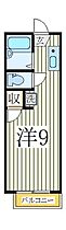 パルサイエンス  ｜ 千葉県野田市山崎（賃貸アパート1R・1階・24.75㎡） その2