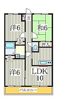 フォレストヴィラ船戸  ｜ 千葉県我孫子市船戸2丁目（賃貸マンション3LDK・1階・59.85㎡） その2