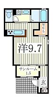 ウエストヒルA  ｜ 千葉県柏市増尾2丁目（賃貸アパート1R・1階・29.40㎡） その2