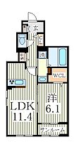 リオグランデ堤台  ｜ 千葉県野田市堤台（賃貸アパート1LDK・1階・50.03㎡） その2