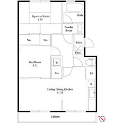 サンモール鳥居 3階/0302
