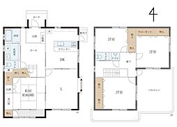 名古屋市営鶴舞線 浄心駅 徒歩10分 5DKの間取り