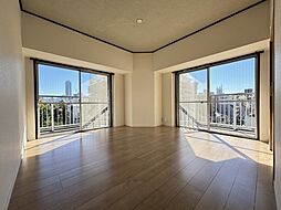 広島電鉄8系統 寺町駅 徒歩5分の賃貸マンション 6階2LDKのリビング/ダイニング